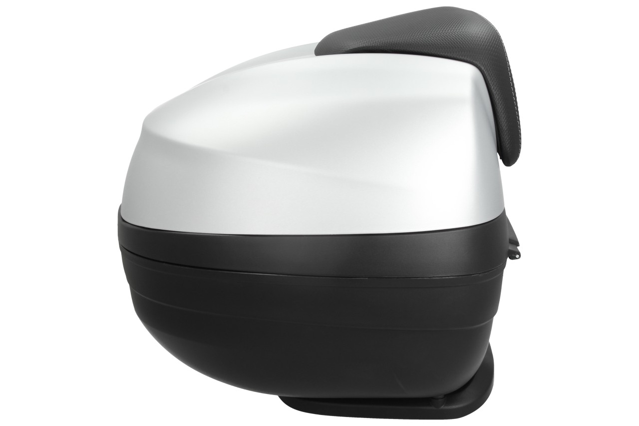 Top Case 37 l, grigio (H4_grigio opaco 760/B) opaco per Piaggio MP3 400 / 500 HPE 2020-2021