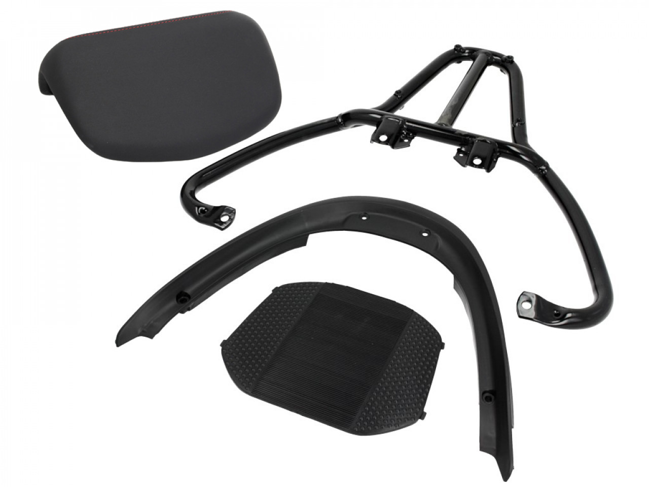 Kit bauletto (incl. piastra di montaggio), 37 l, bianco per Piaggio MP3 125 / 300 / Sport HPE