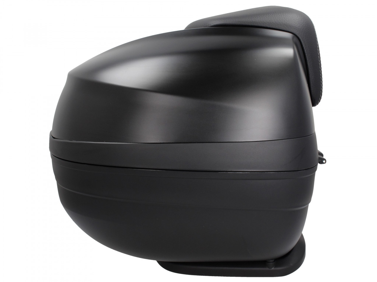 Top Case, 37 l, (NO_black matt 93/B) incl. cuscino posteriore per Piaggio MP3 500 Sport Advance HPE