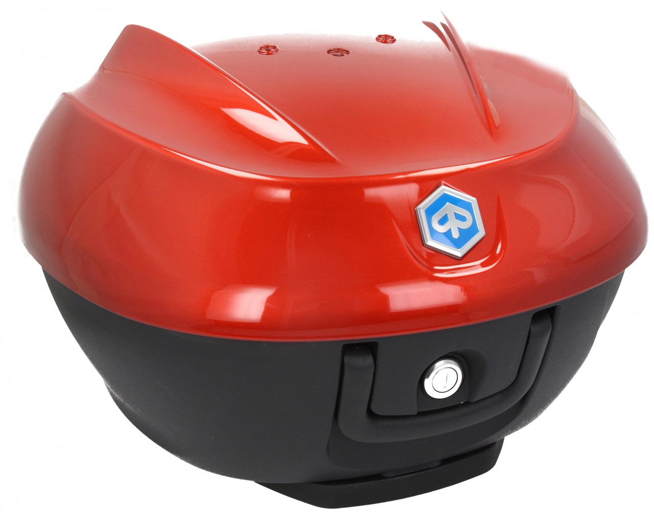 Kit bauletto 36 l. arancio metallizzato A12 Originale Piaggio per Beverly HPE (incl. piastra di montaggio)