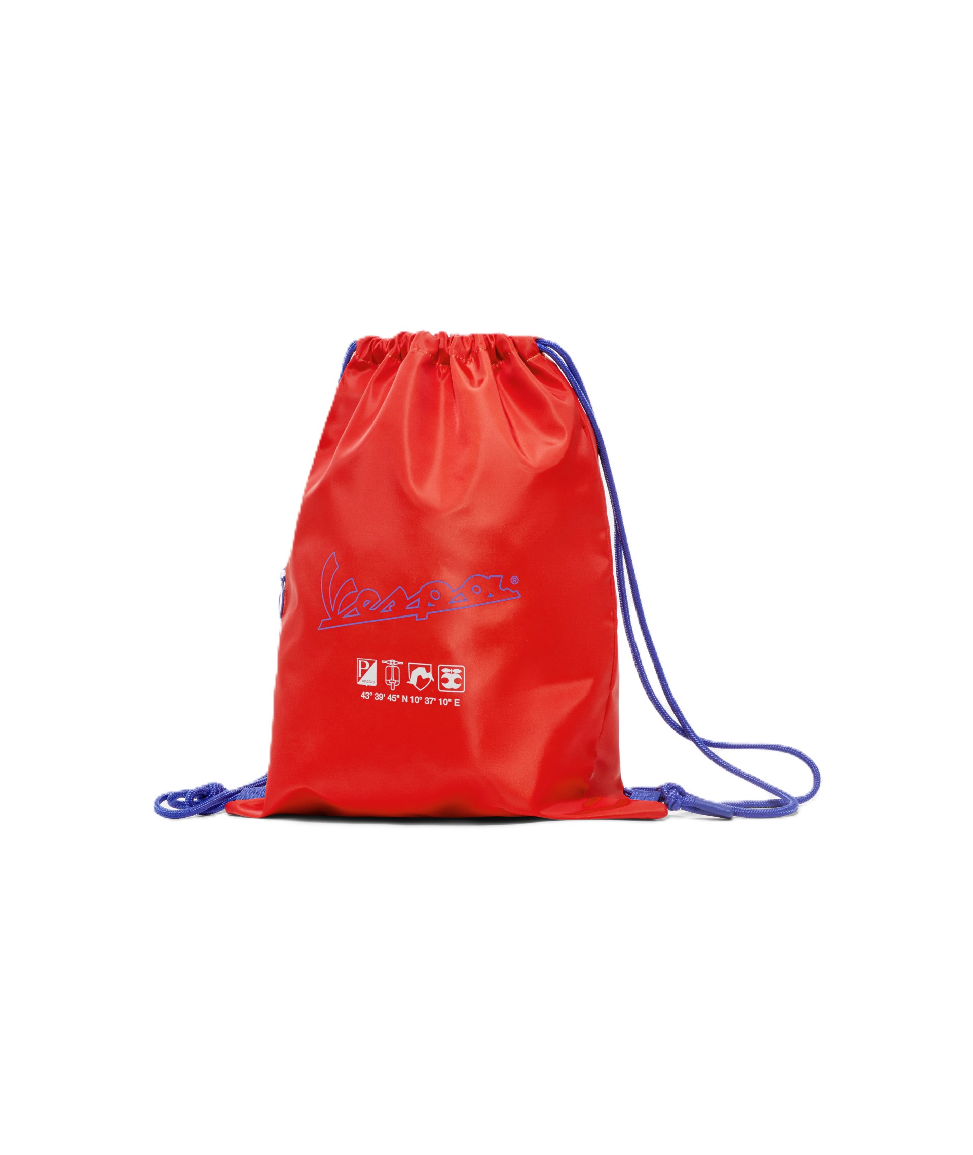 Borsa da palestra/zaino Vespa arancione Flame, collezione DEC
