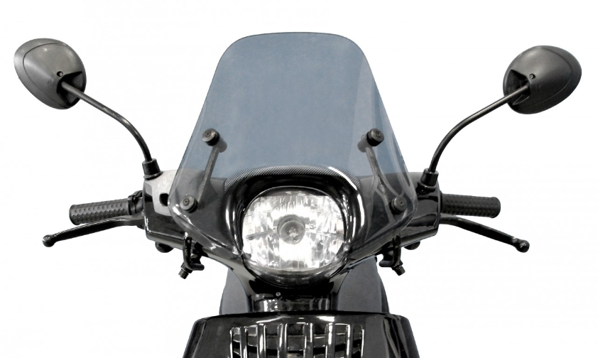 Parabrezza completo, Cruiser, oscurato per Piaggio ZIP