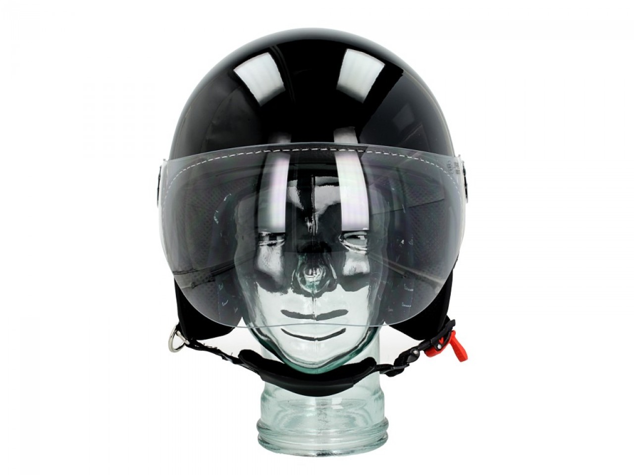 Casco Vespa jet Visiera 3.0 nero taglia XS