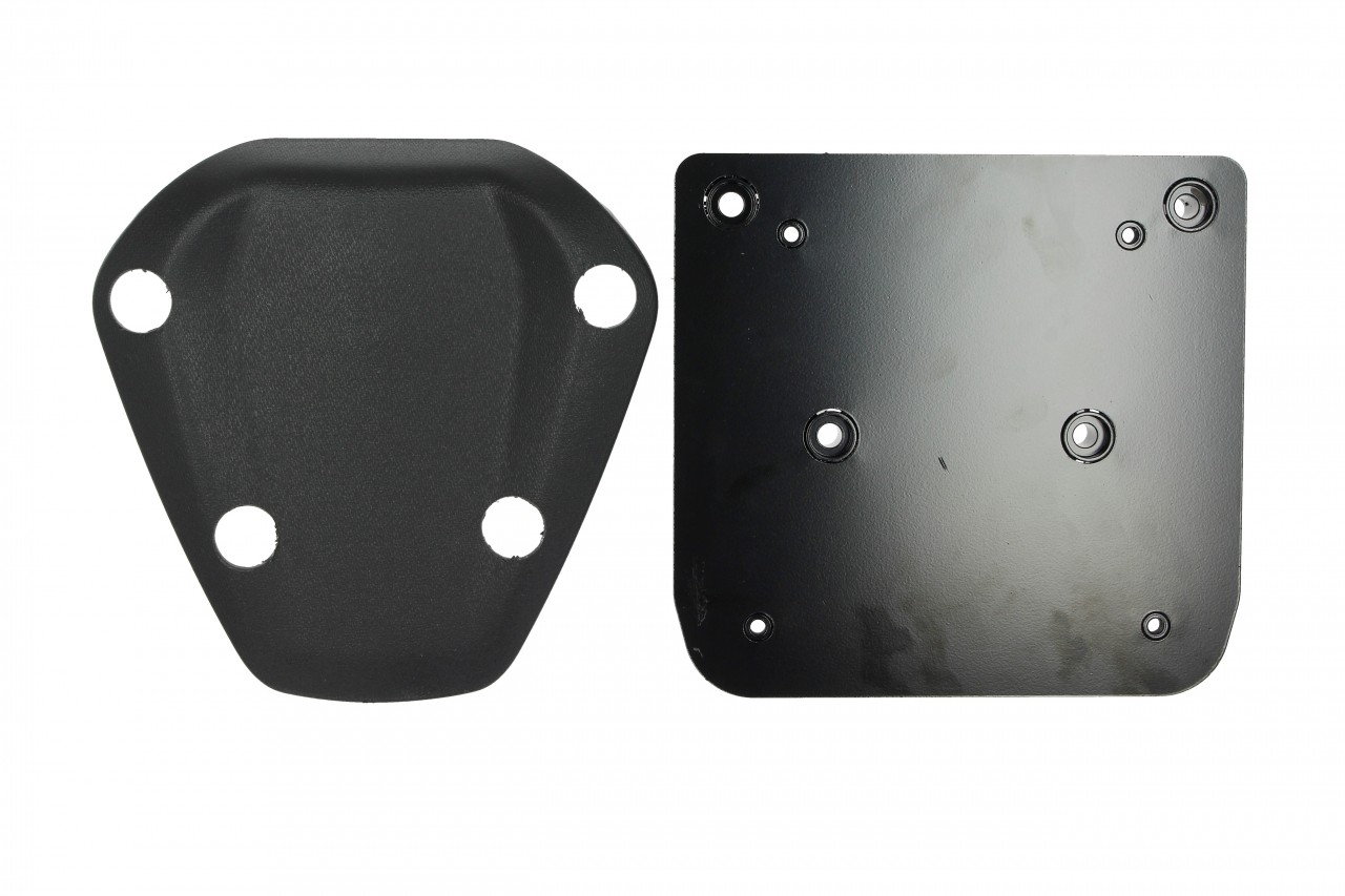 Kit bauletto 36 l. arancio metallizzato A12 Originale Piaggio per Beverly HPE (incl. piastra di montaggio)
