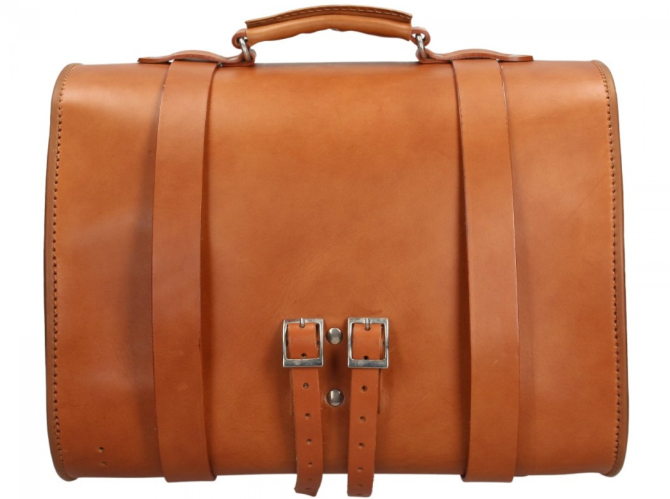 Borsa originale Vespa in pelle - Marrone