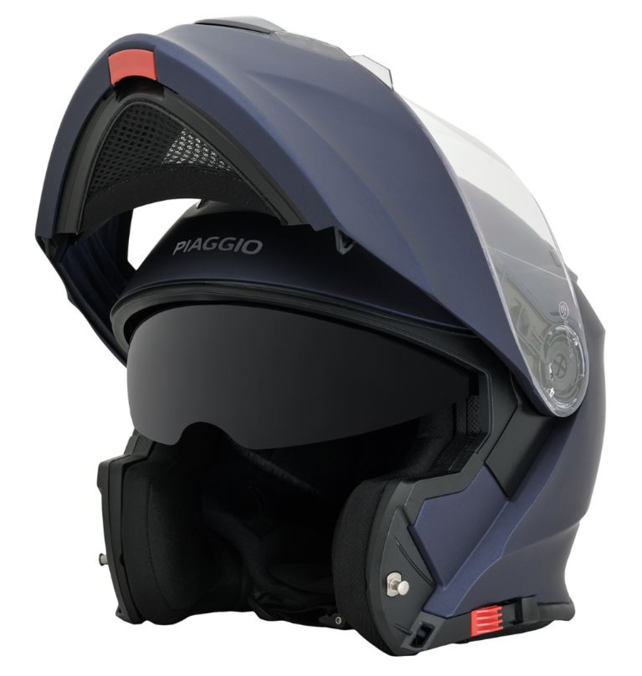 Casco modulare Piaggio blu opaco