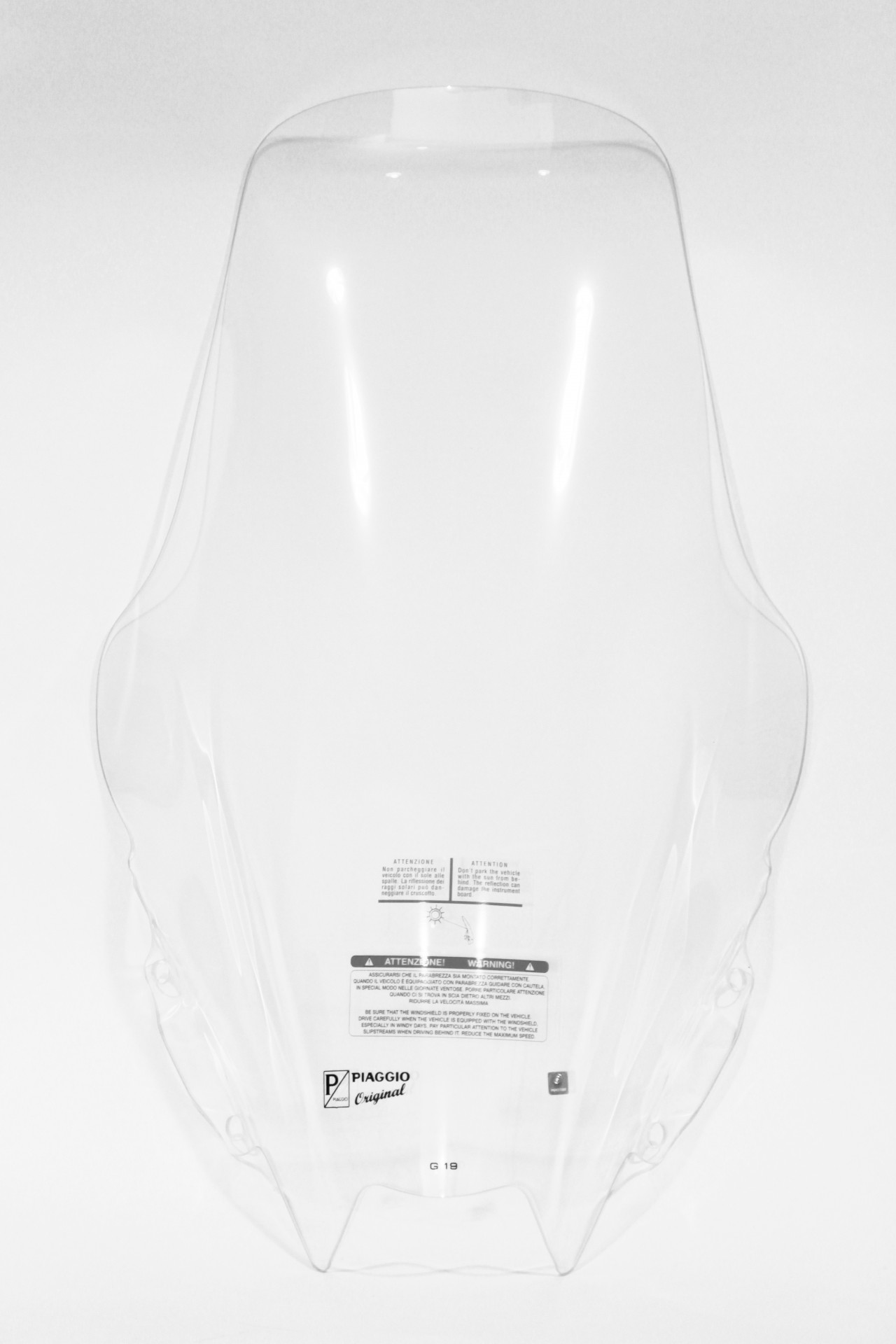 Parabrezza trasparente per Piaggio MP3 300 / Sport HPE 2019-