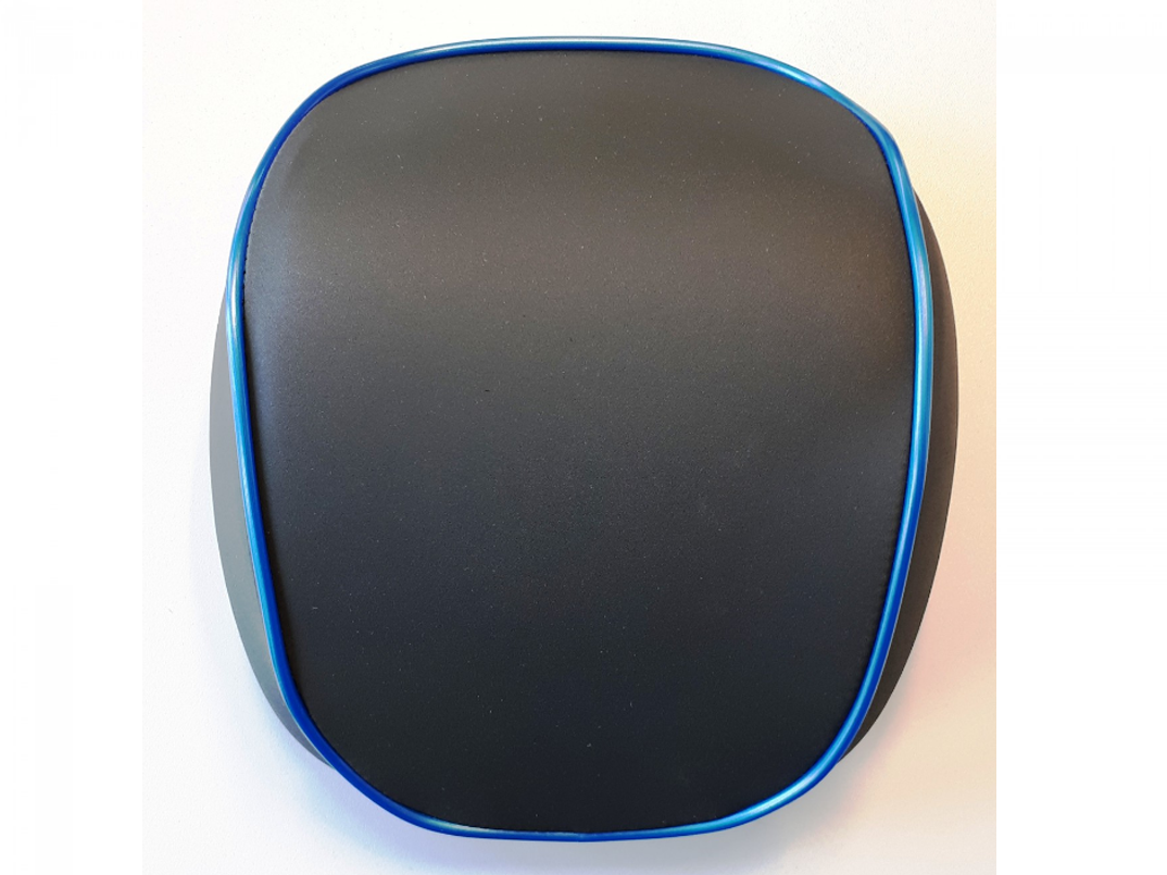 Schienale originale per Topcase Vespa Elettrica blu/blu