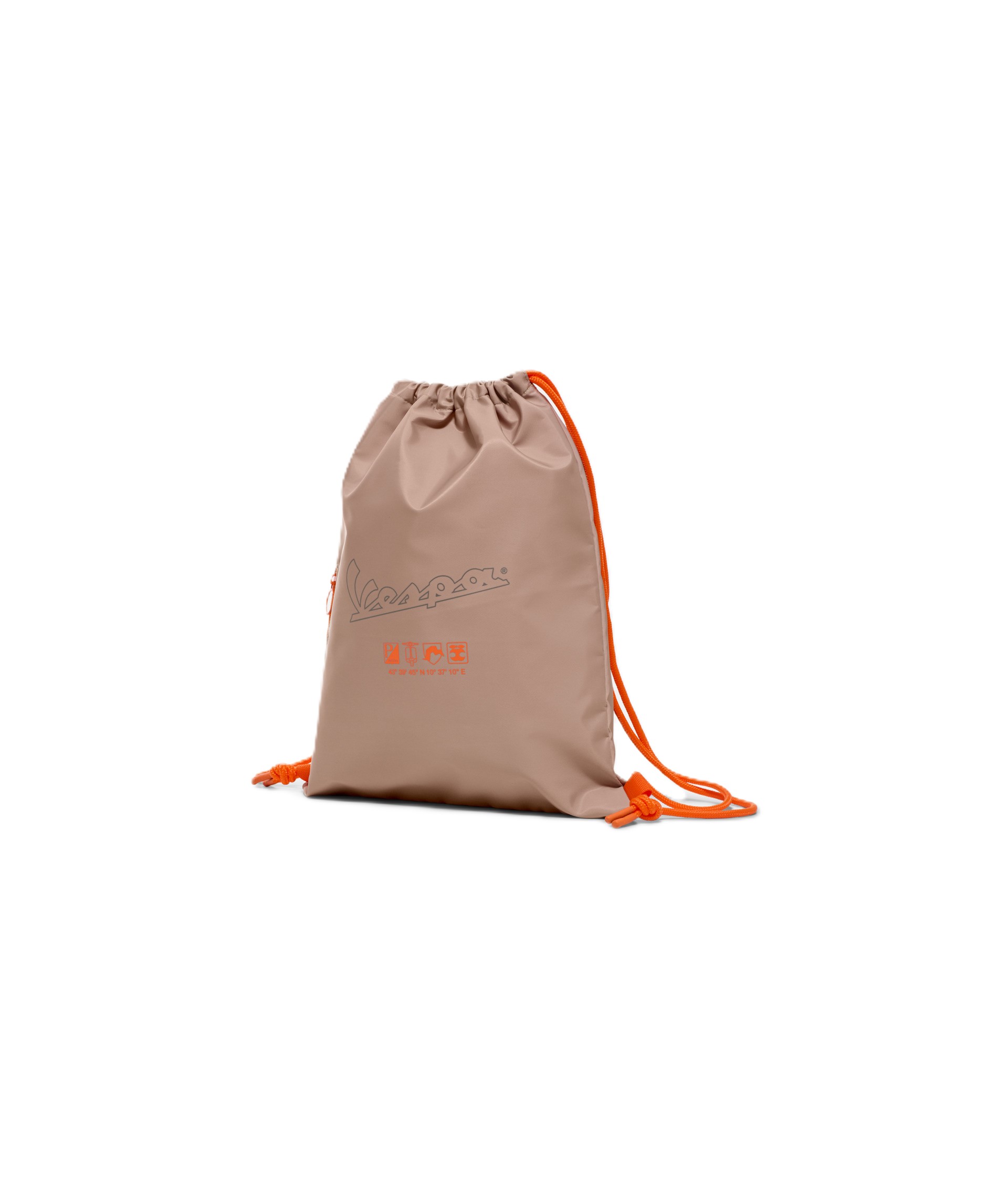 Borsa da palestra/zaino Vespa Nomad beige, collezione DEC