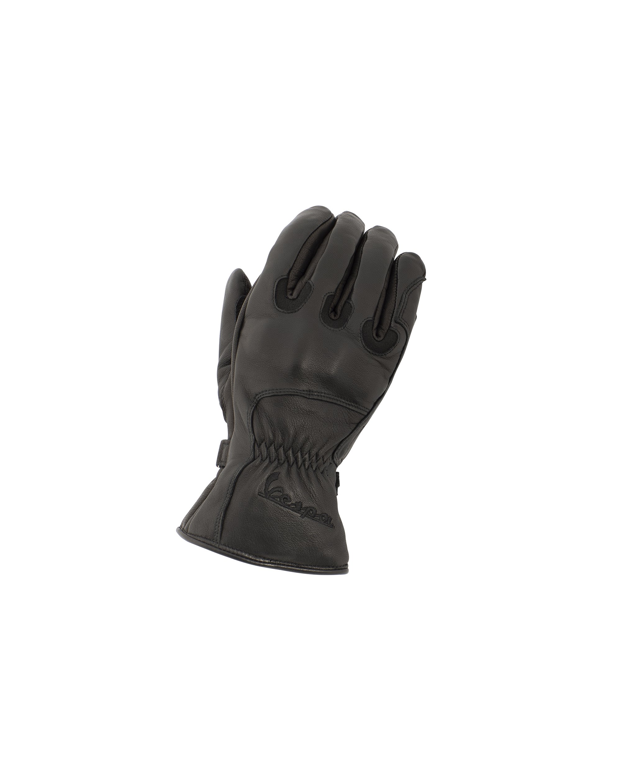 Guanti invernali Vespa 3/4 in pelle nera