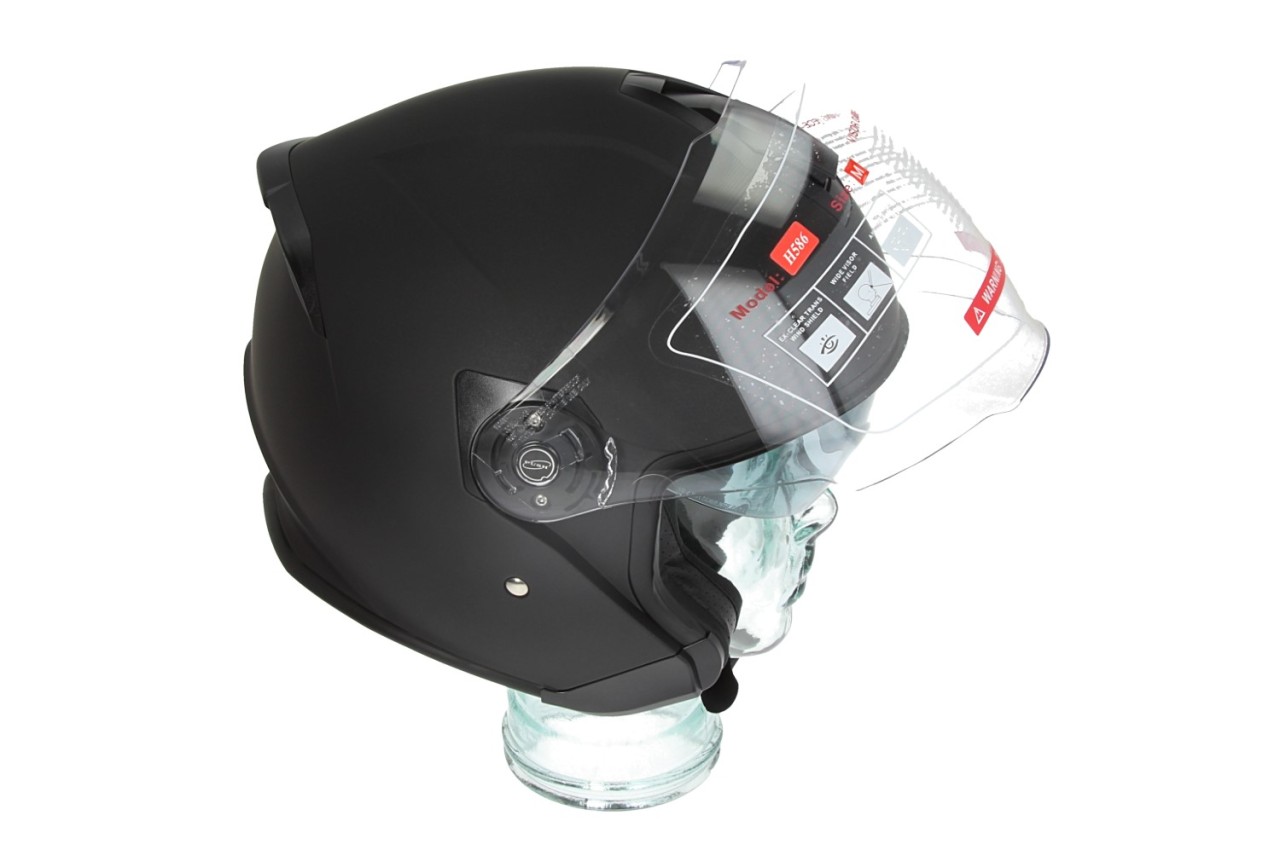 Piaggio Jet Casco integrale Jet PFJ nero opaco