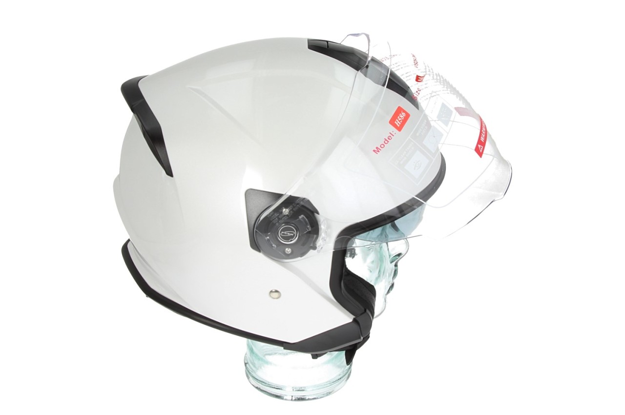 Casco integrale Piaggio Jet PFJ bianco lucido
