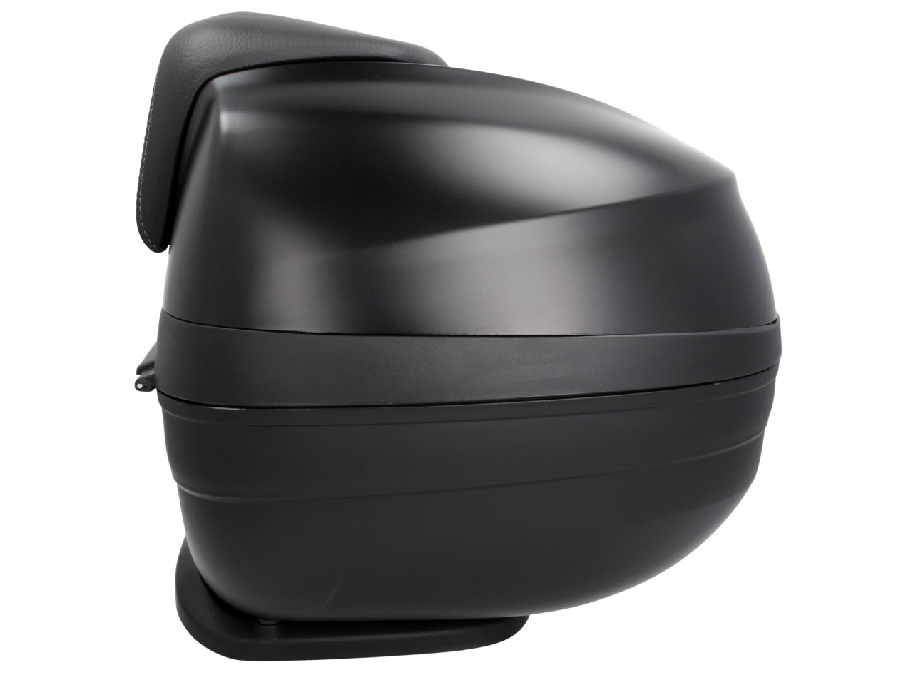 Top Case, 37 l, (NO_black matt 93/B) incl. cuscino posteriore per Piaggio MP3 500 Sport Advance HPE