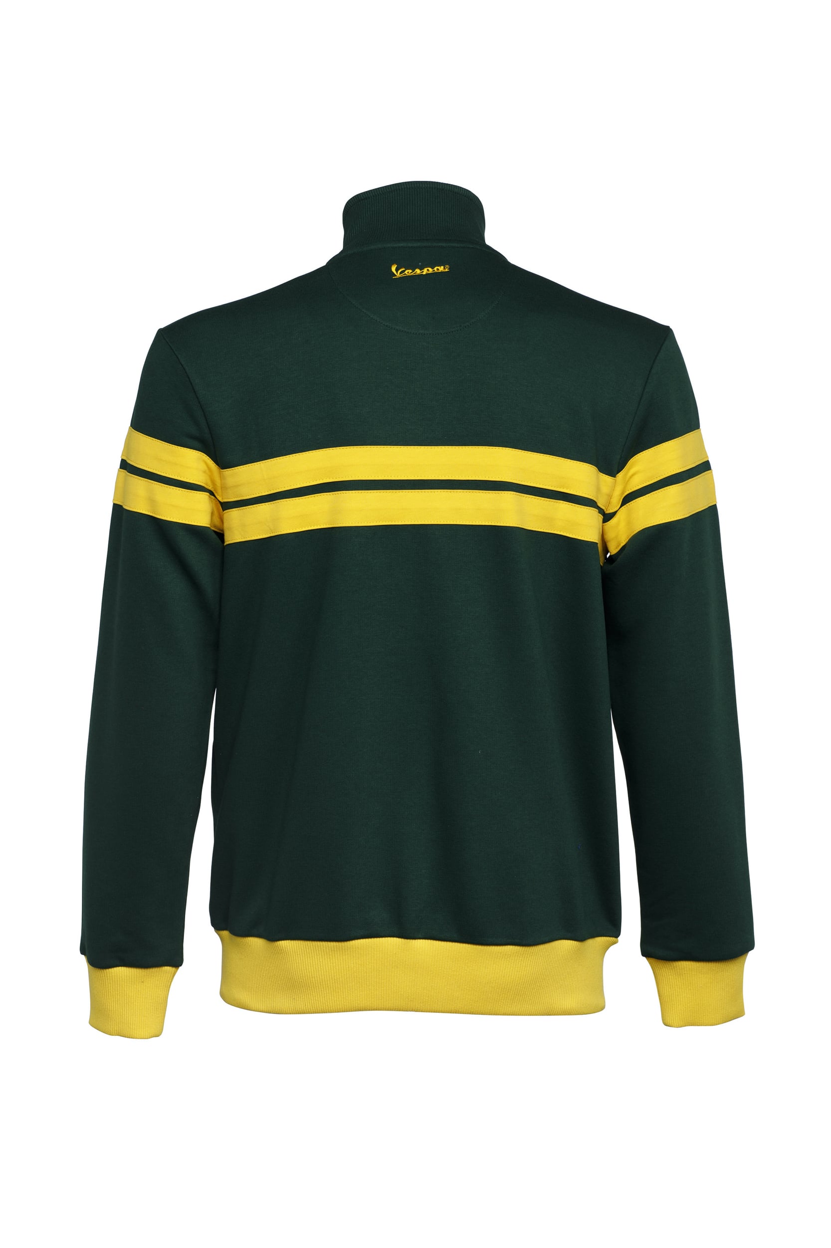 Giacca felpata Vespa, Racing Sixties 60s verde/giallo