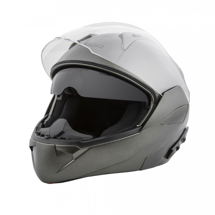 Casco modulare Piaggio verde