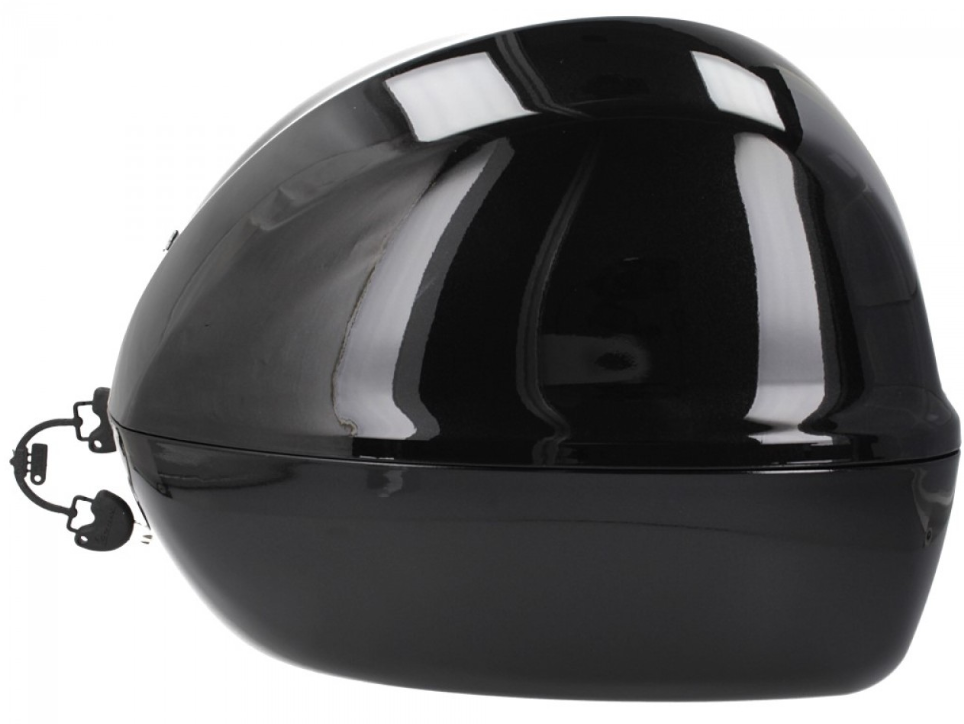 Bauletto originale per Vespa Primavera / Sprint - Nero Vulcano 98/A