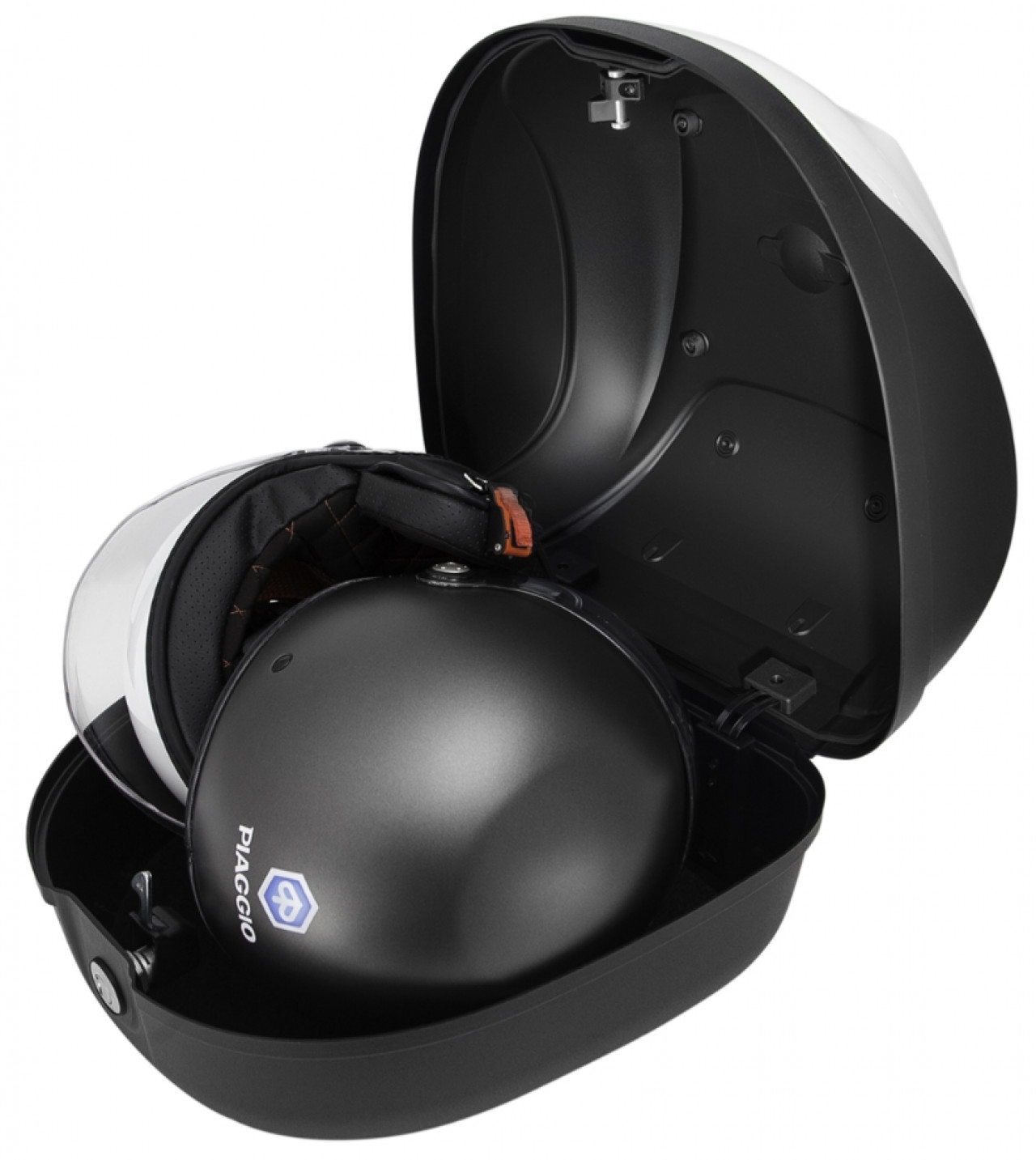 Bauletto 32L per Liberty Original Piaggio - NERO LUCIDO 94