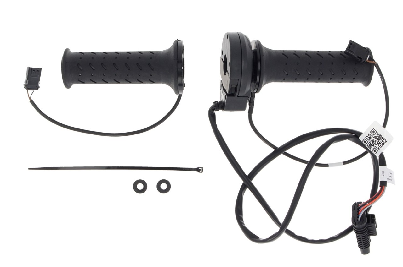 Manopole riscaldate nere per Piaggio MP3 530 HPE
