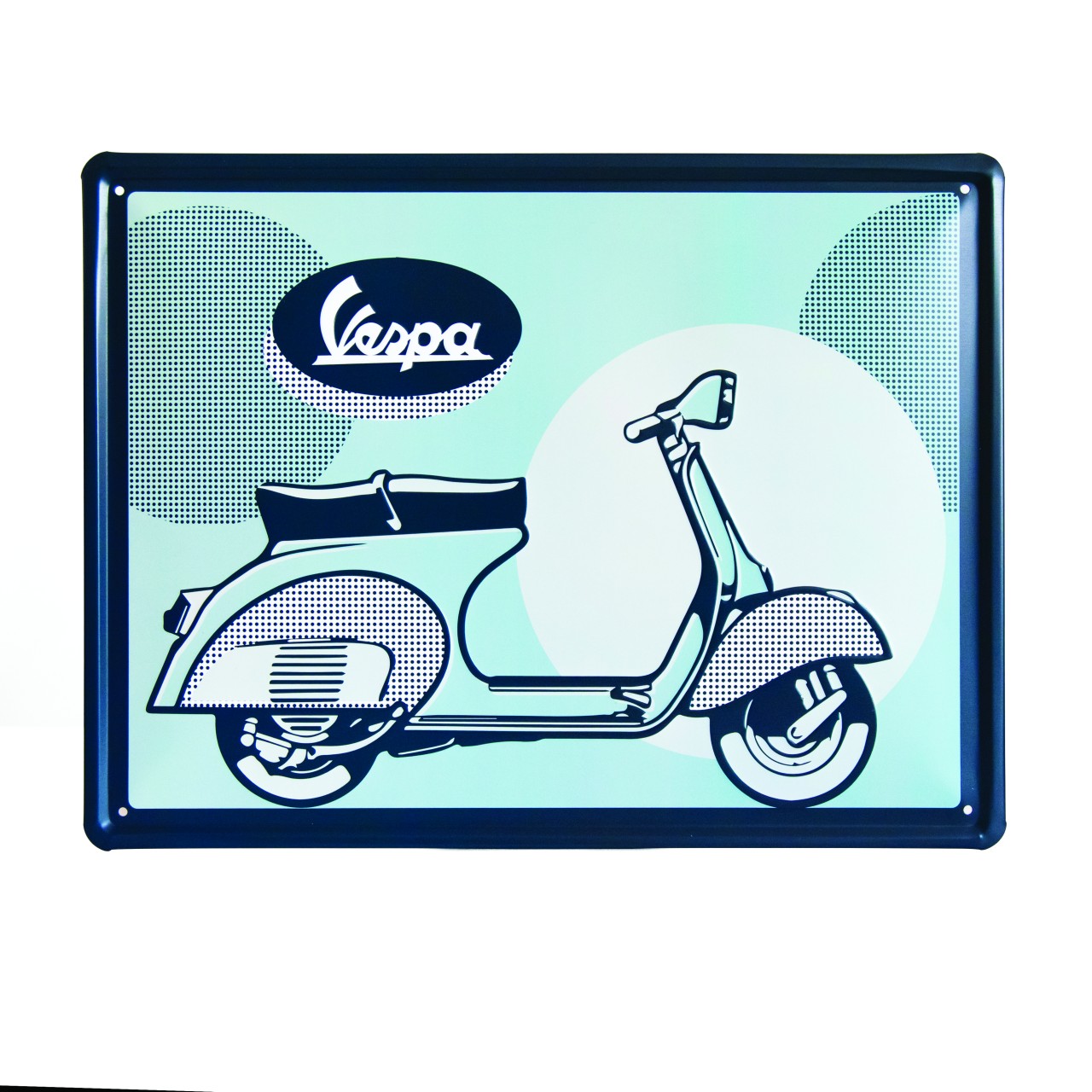 Insegna in metallo Vespa