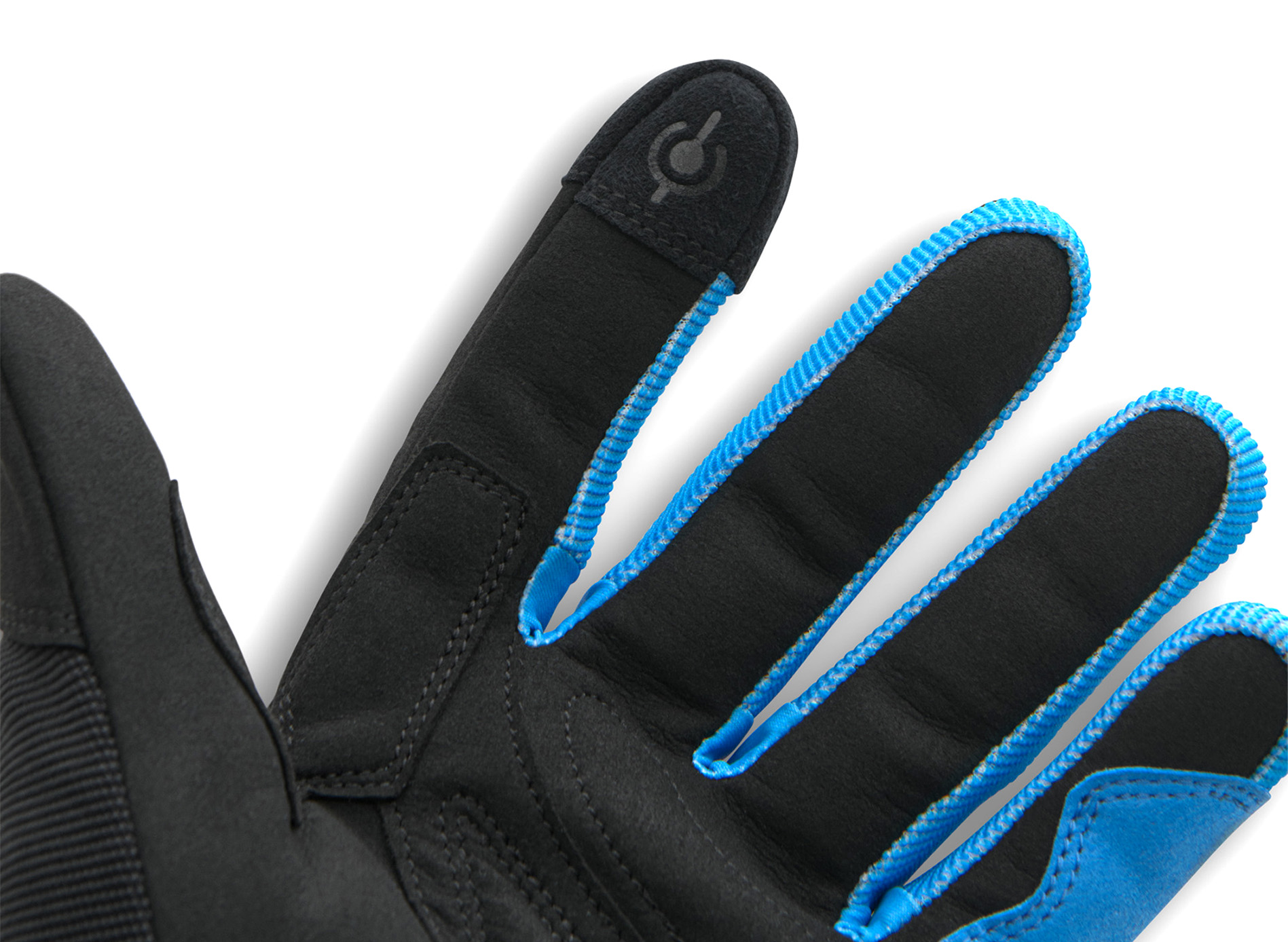 Guanti Vespa nero blu