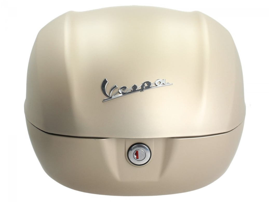 Baule posteriore Vespa 32 L beige opaco 516/A senza schienale