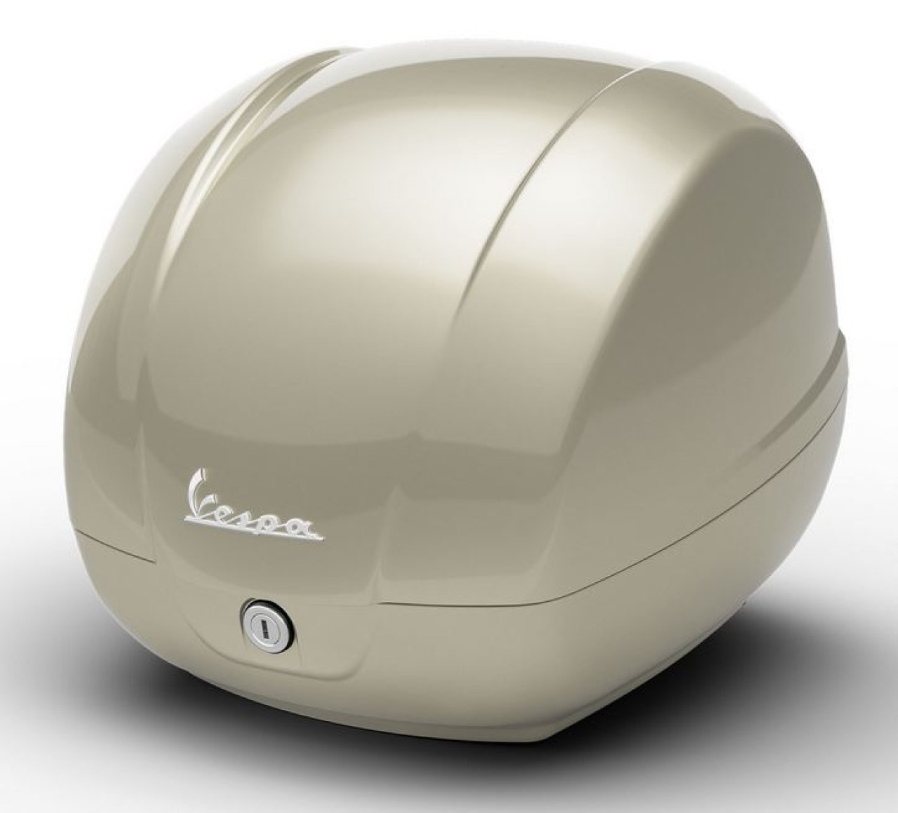 Baule originale da 36 litri beige Q01 per Vespa GTS 125/310 e GTV 310
