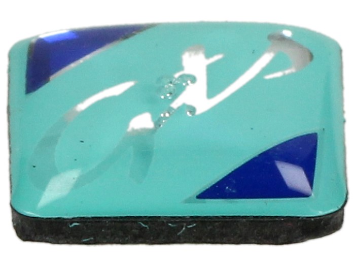 Decorazione, GTS, verde, blu