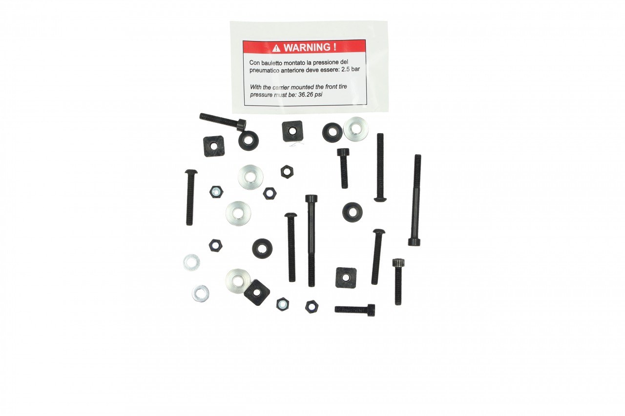 Kit bauletto 36 l. arancio metallizzato A12 Originale Piaggio per Beverly HPE (incl. piastra di montaggio)