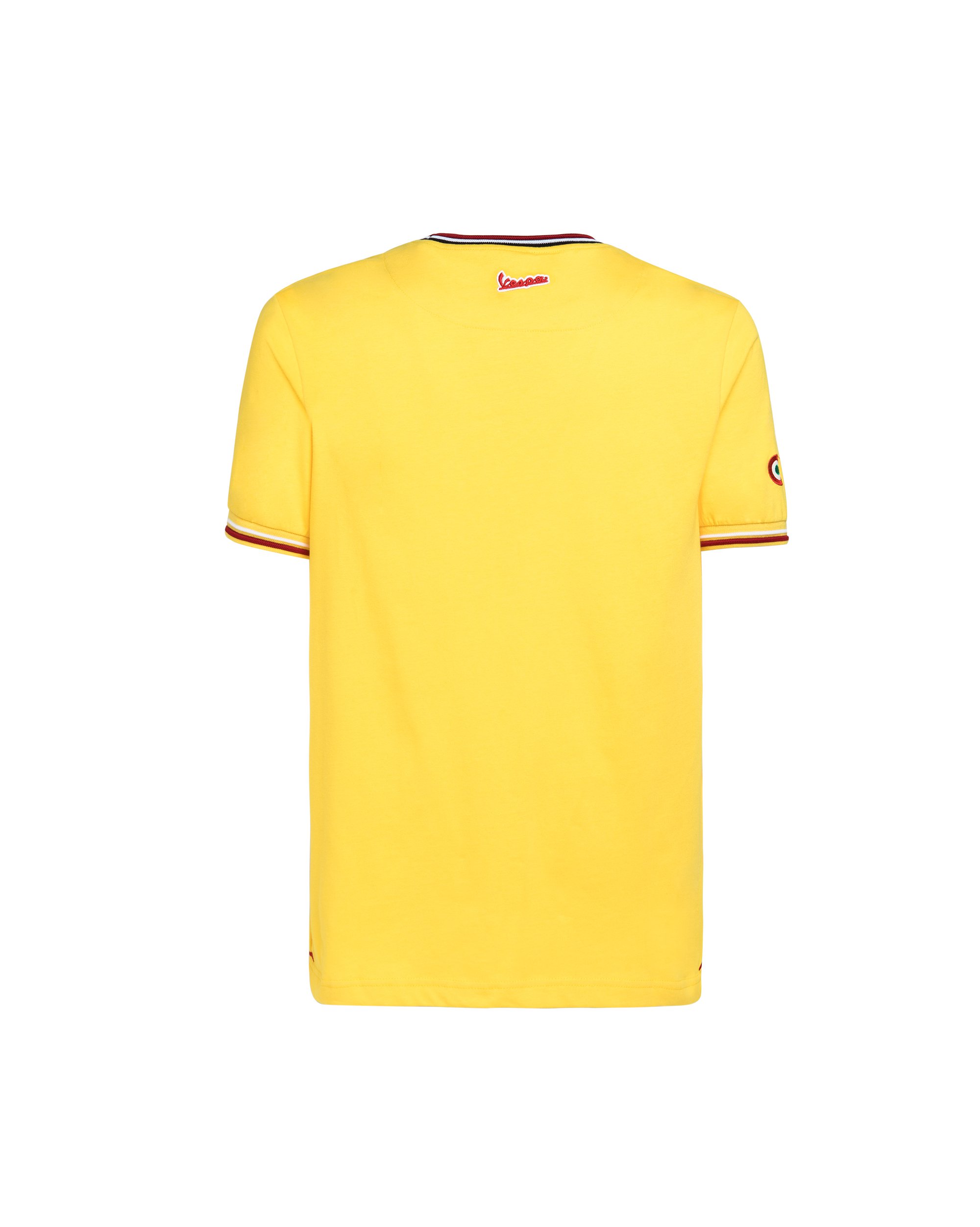 Maglietta Vespa Modernista Uomo giallo