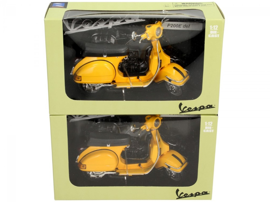 Vespa PX modello veicolo 1:12 set 12 pezzi