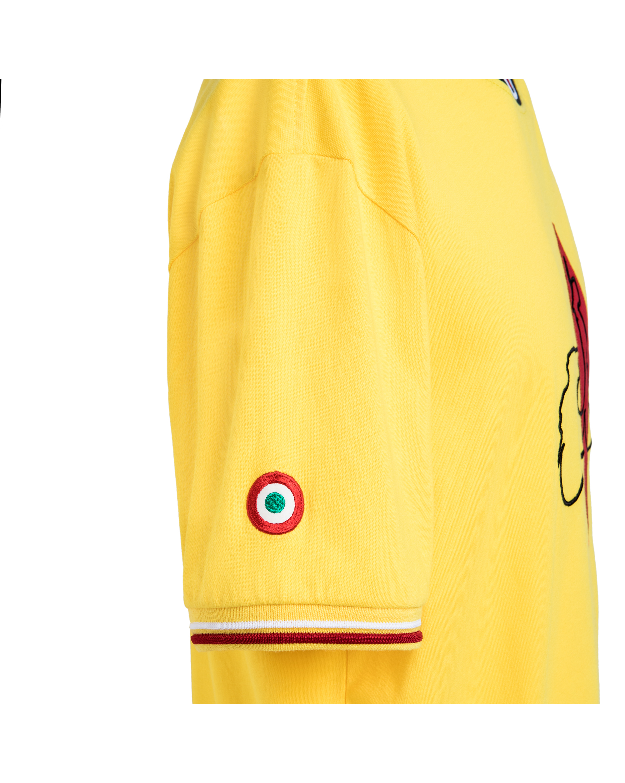 Maglietta Vespa Modernista Uomo giallo