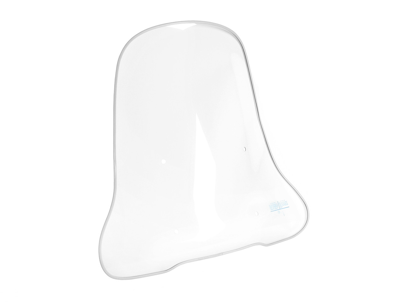 Parabrezza grande senza supporto, trasparente, superiore per Piaggio Beverly 125 Sport, 400, 500