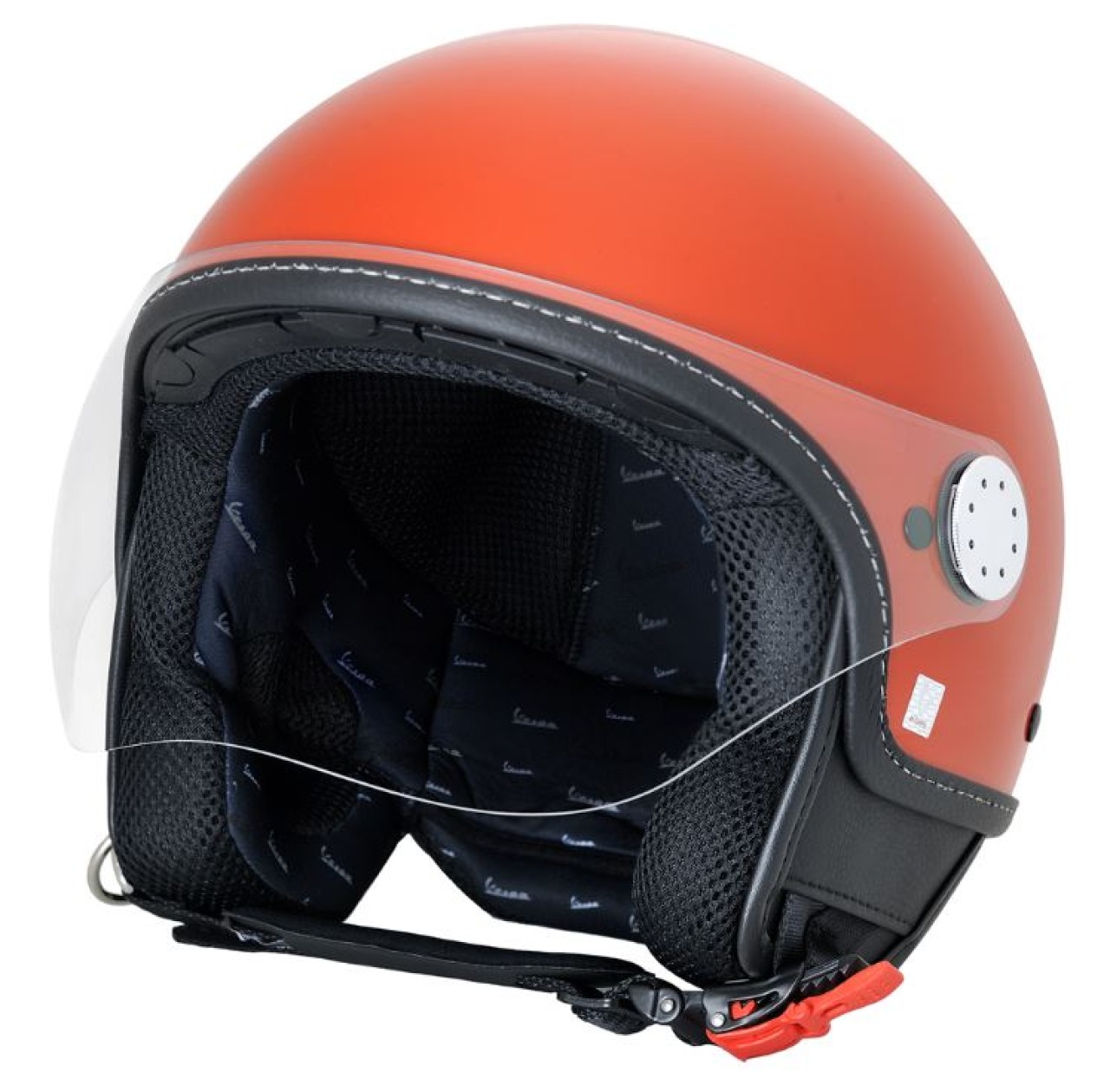 Casco Vespa jet, Vespa Visor LangHe, beige (Q01)