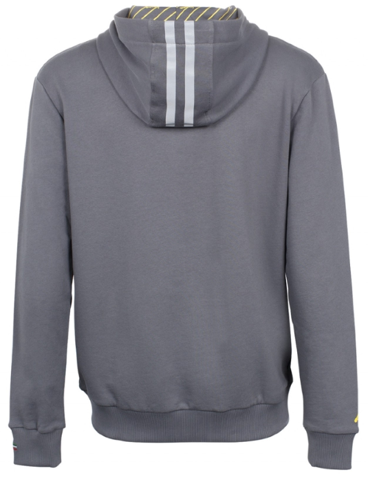Vespa Sweat Shirt Graphic Fleece Jacket Uomo Grigio