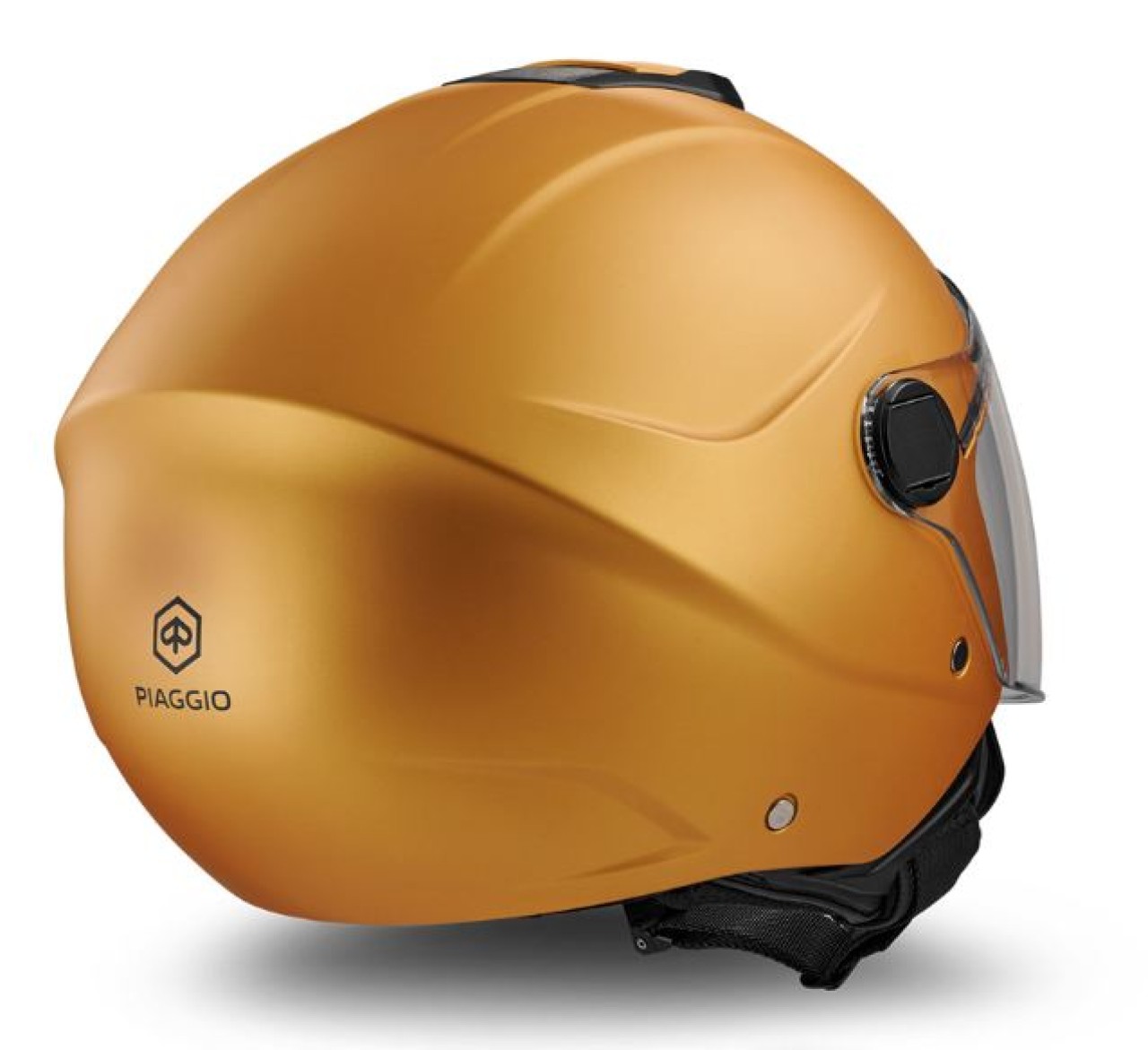 Casco jet Piaggio Demi Jet UL01 giallo opaco