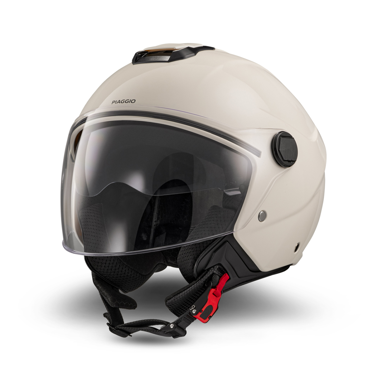 Casco jet Piaggio Demi Jet UL01 bianco lucido