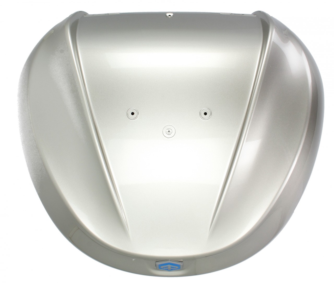 Kit bauletto 36 l. Grey Cloud G04 Originale Piaggio per Beverly HPE (incl. piastra di montaggio)