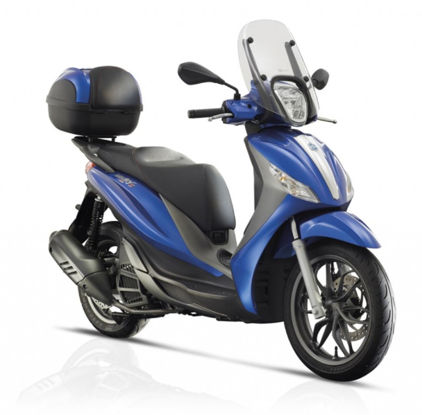 Parabrezza sportivo completo, trasparente per Medley Original Piaggio