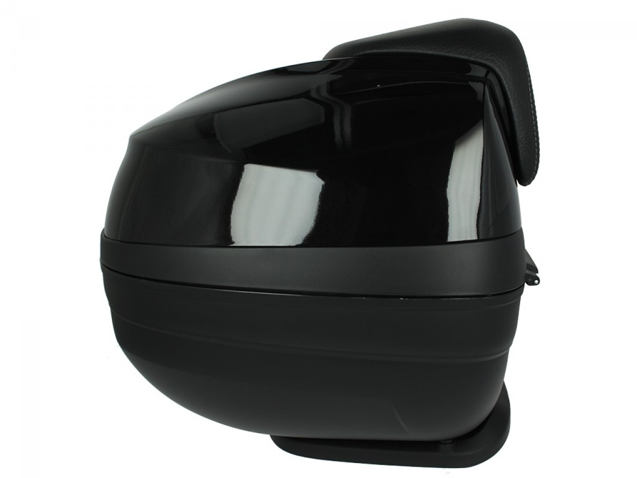Kit bauletto per MP3 (incl. piastra di montaggio) 37 l, nero, universo 91/B
