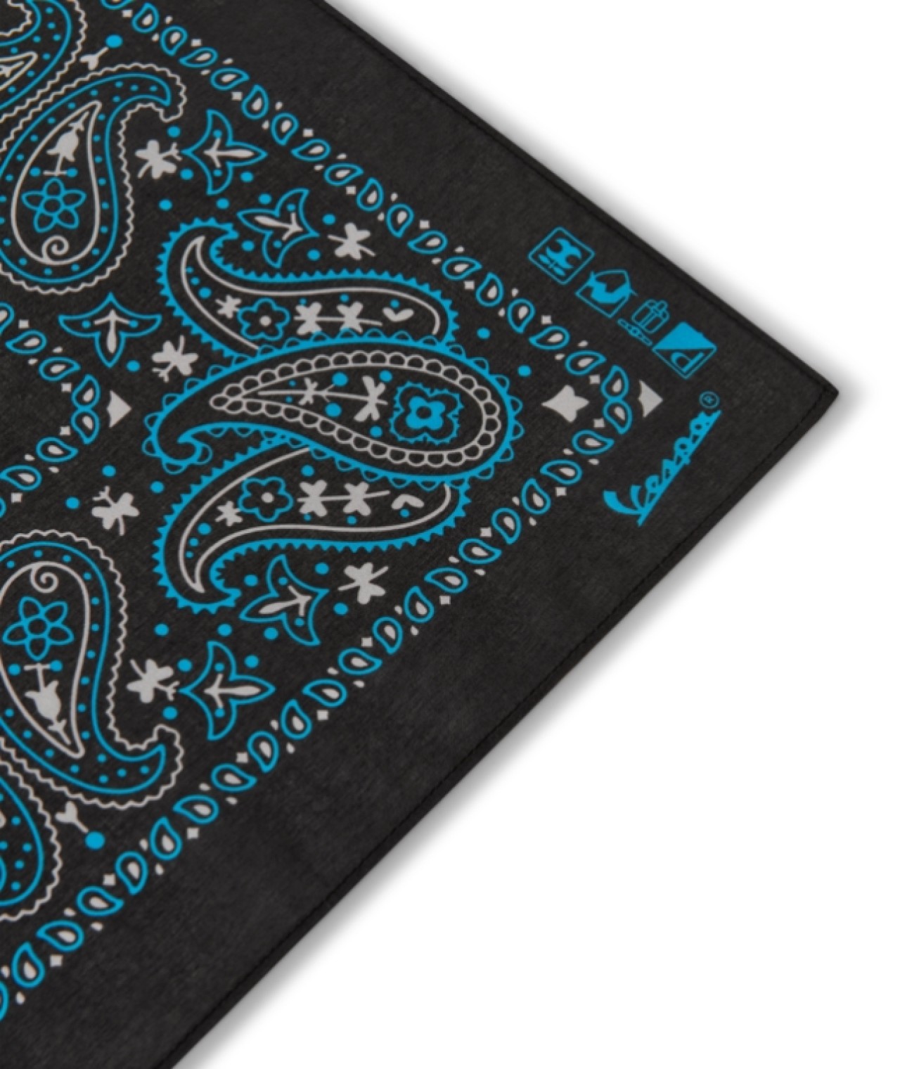Bandana Vespa nera, collezione DEC