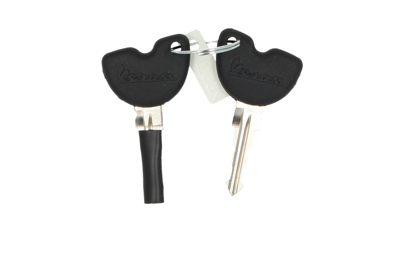 Bauletto originale per Vespa GTS Super - nero lucido 094 2022-