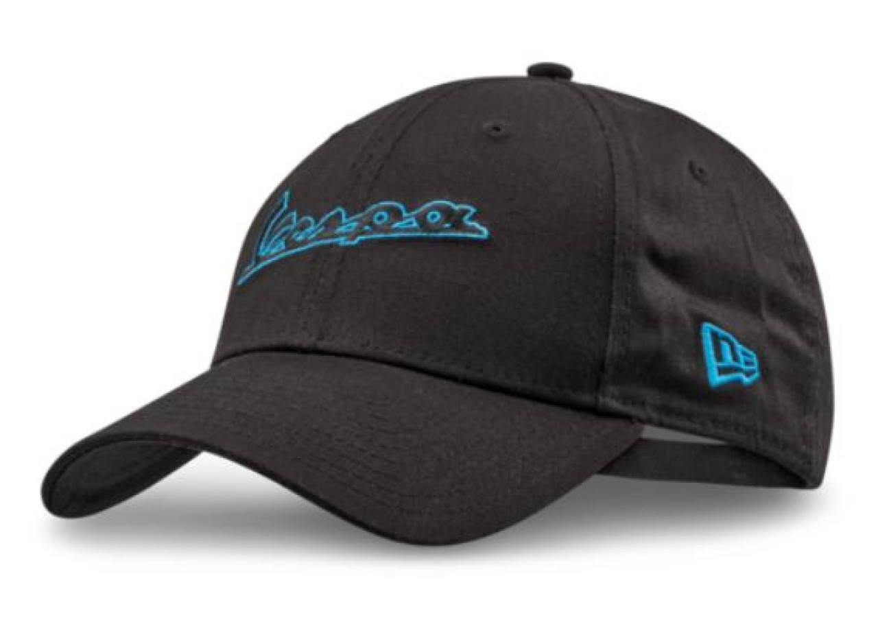 Cappello da baseball Vespa DEC New Era 9Forty nero