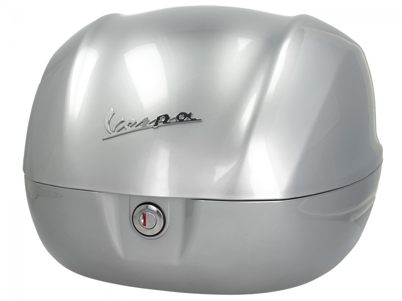 Baule posteriore Vespa 32 L argento 719/C senza schienale