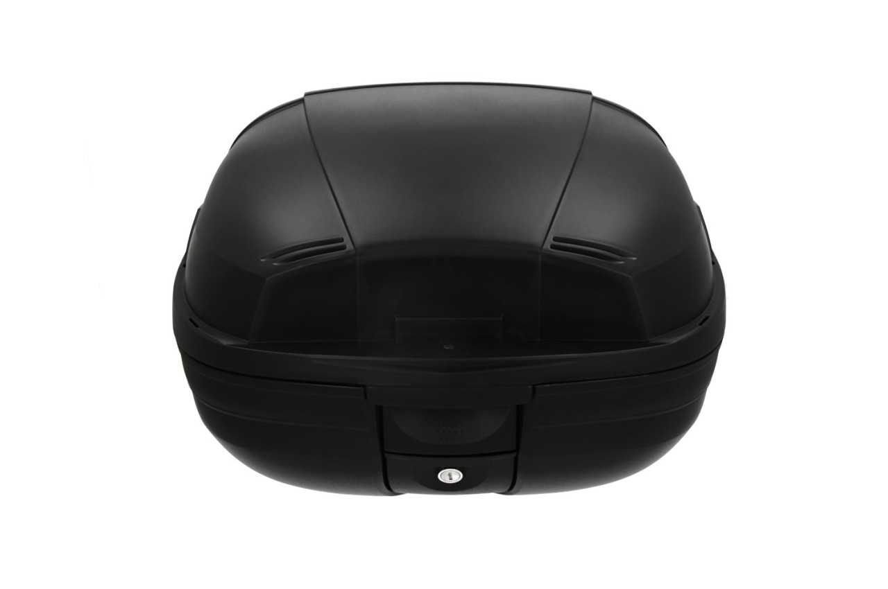 Top Case, 37 l, marrone incl. cuscino posteriore per Piaggio MP3 500 Sport Advance HPE