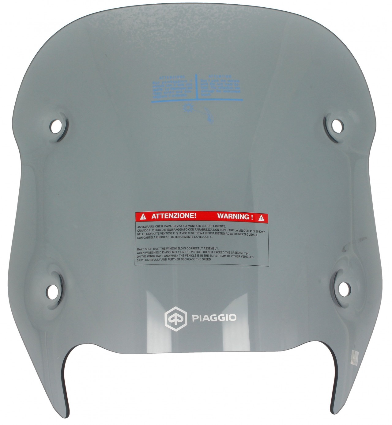 Flyscreen oscurato per Beverly HPE Original Piaggio
