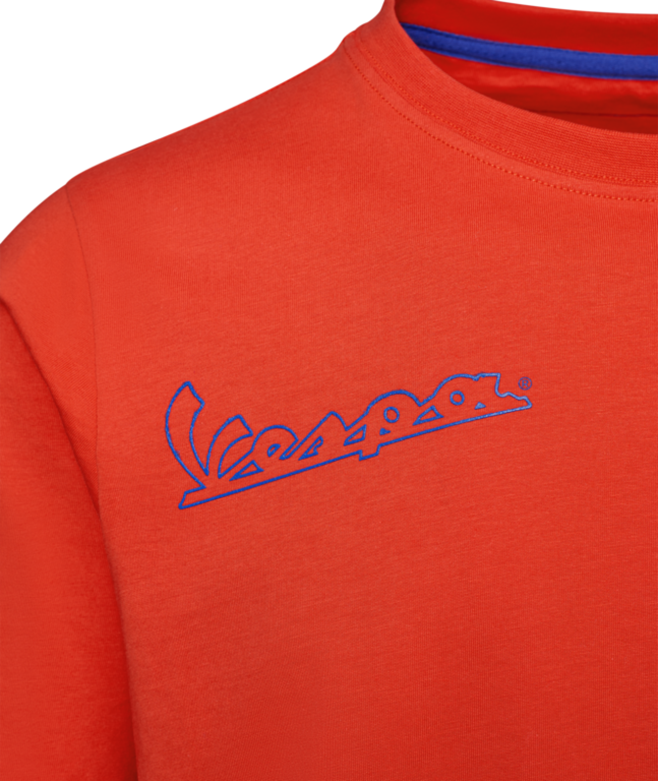 Maglietta Vespa arancione «Flame», collezione DEC