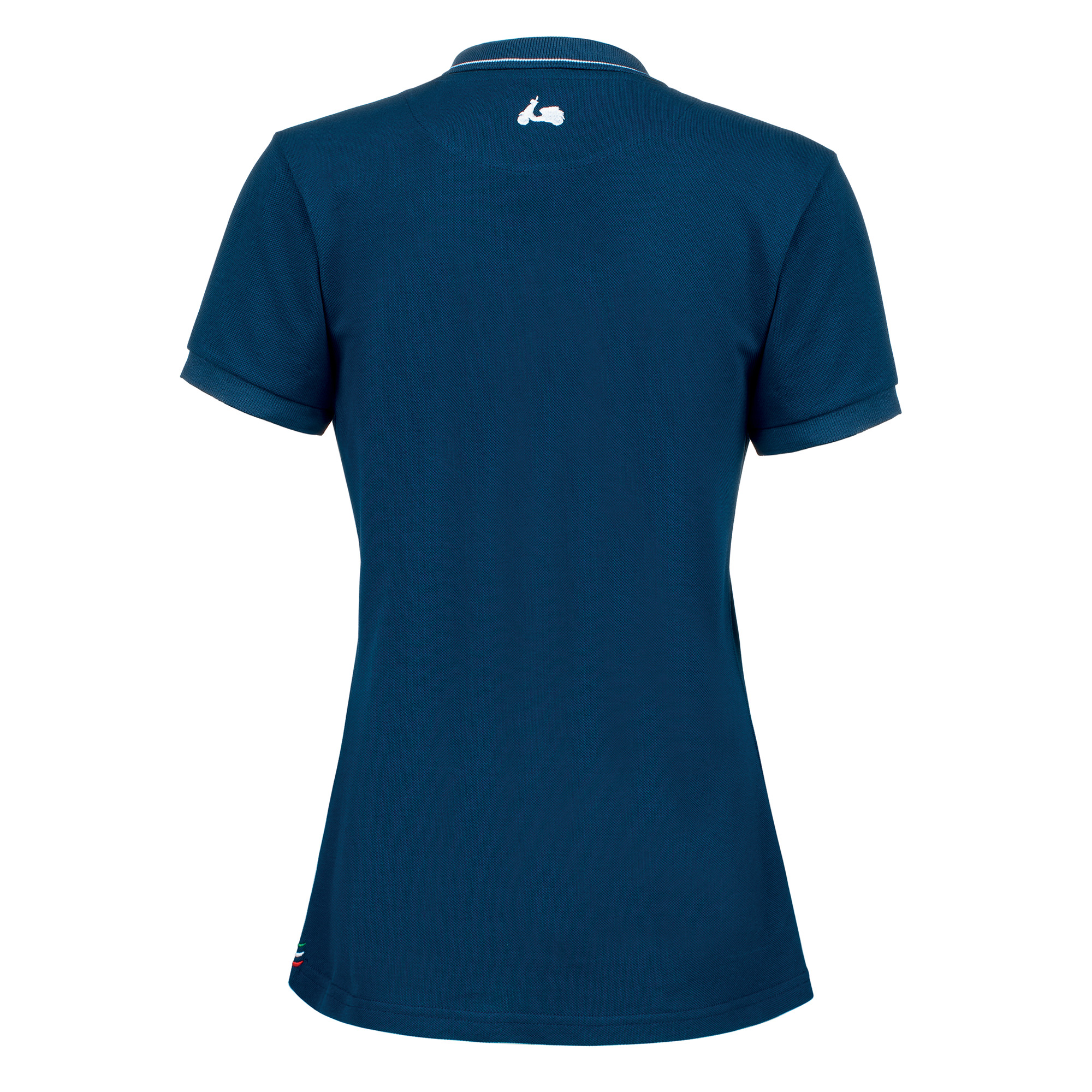 Vespa Polo Graphic Donna blu