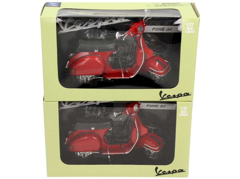 Vespa PX modello veicolo 1:12 set 12 pezzi