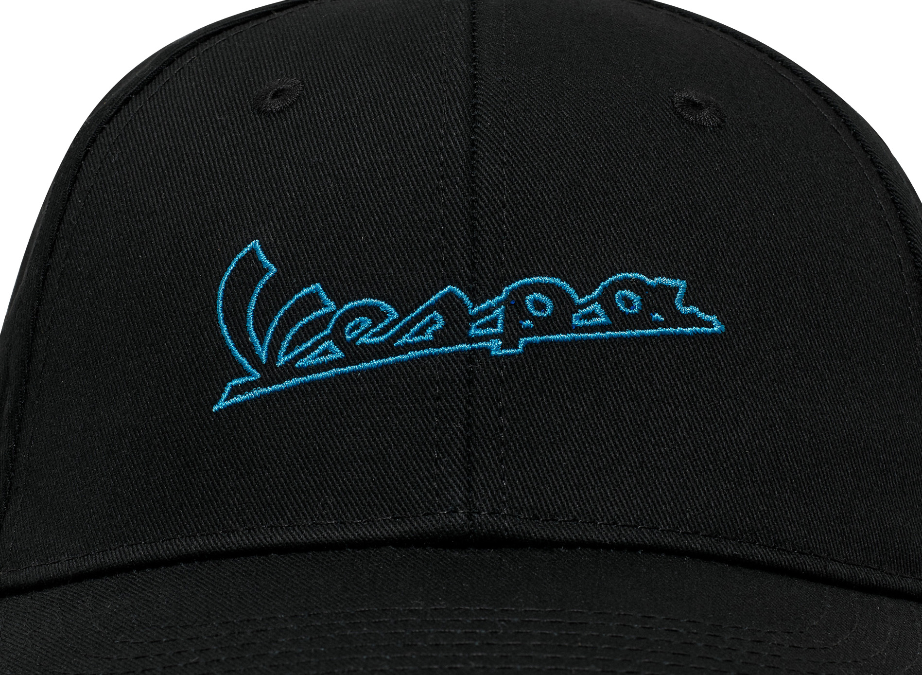 Cappellino da baseball Vespa nero, collezione DEC