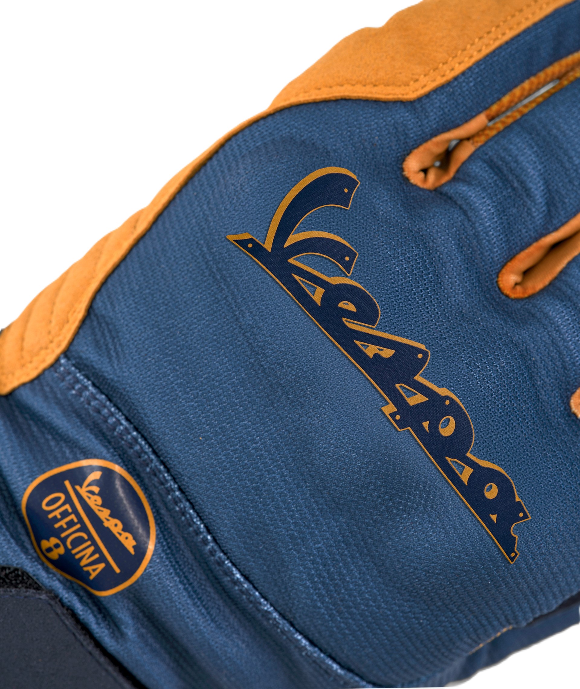 Guanti Vespa Officina 8 blu giallo